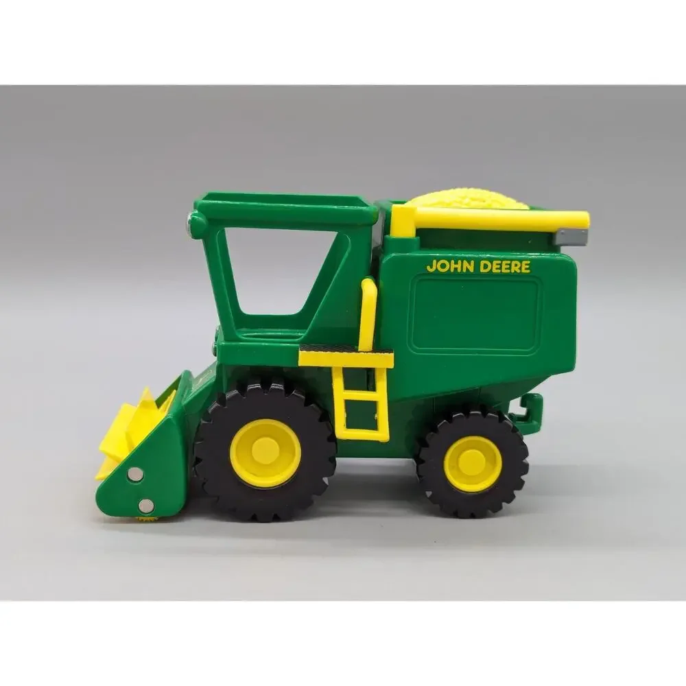 RC2 John Deere Tractor Corn Combine Harvester + ATV Gator + Farmer Toy Lot
